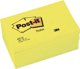Notatblokk Post-it® 655 76x127mm gul neon