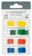 Film Index 12x43mm 4x36st 4 farger 6/pk