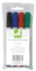 Whiteboardpenn Q-Connect rund 4-pack
