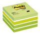 Notatblokk Post-it® Kube 76x76mm pastell grønn
