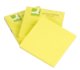 Notatblokk selvklebende Brilliant Yellow 76x76mm