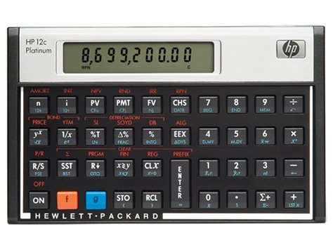 Finanskalkulator HP Platinium - Wulff Supplies