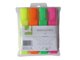 Highlighter textliner 4-pk