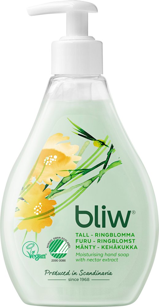 Såpe Bliw Furu & Ringblomst 300ml - Wulff Supplies