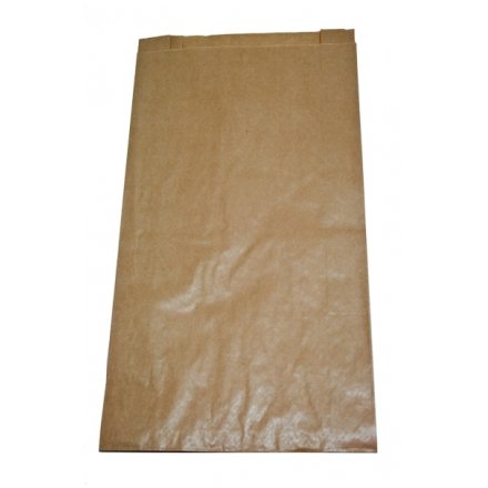 Papirpose brød 3kg 190/70x460 brun - Wulff Supplies