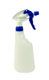 Sprayflaske SprayBasic 600ml hvit/blå