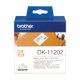 Forsendelsesetikett Brother DK11202 62x100mm svart på hvit