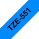 Merketape Brother P-Touch TZe551 24mm svart på blå