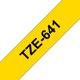 Merketape Brother P-Touch TZe641 18mm svart på gul
