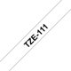 Merketape Brother P-Touch TZe111 6mm svart på klar