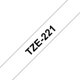 Merketape Brother P-Touch TZe221 9mm svart på hvit