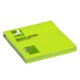 Notatblokk selvklebende Brilliant Green 76x76mm