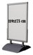 Gatebukk Wind-Line Feather 118,9x175 cm