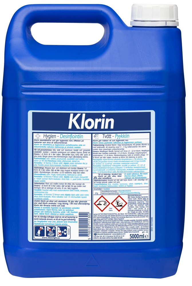 Klorin orginal 5L - Wulff Supplies