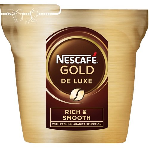 Pulverkaffe NESCAFÉ Gold de Luxe for profesjonelt utstyr 12x250g - Wulff  Supplies