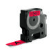 Merketape DYMO D1 19mm svart på rød