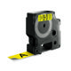 Merketape DYMO D1 19mm svart på gul