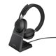 Headset JABRA Evolve2 65 Link380a MS Stereo Stand svart