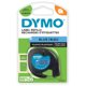 Merketape DYMO LetraTag 12mm svart på blå