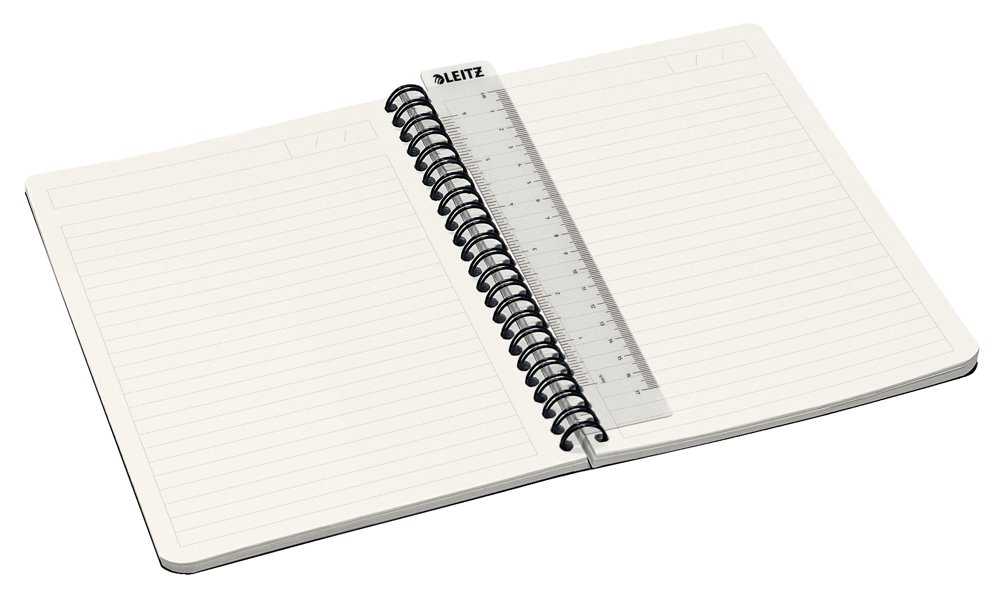 Notatbok Notatbok Leitz Office A5 linjert spiralinnbinding kartongomslag - Wulff ...