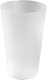 Flergangsdrikkeglass Abena Gastro 50/55cl frostet hvit