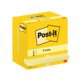 Notatblokk Post-it® Z-Notes 76x127mm Canary Yellow