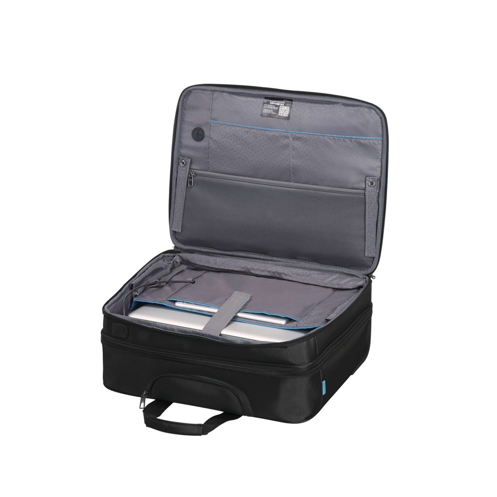 PCveske Samsonite Rollingtote VECTURA EVO hjul 17" svart Wulff Supplies