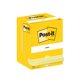 Notatblokk Post-it® Notes Canary Yellow 12 blokk 76x102mm