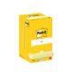 Notatblokk Post-it® Notes Canary Yellow 12 blokk 76x76mm