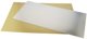Kakefat 400x600mm gull/sølv