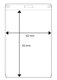 Plastlomme vertikal 62x93mm E80 visittkortmodell