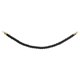 Securit® Classic Gold flettet tau svart