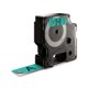 Merketape DYMO D1 19mm svart på grønn