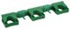 Hygienisk Hi-Flex Veggoppheng System 420mm grønn