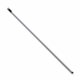 Aluminiumskaft med plasthåndtak gjenget 140cm