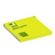 Notatblokk selvklebende Brilliant Yellow 76x76mm