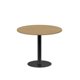 Cafébord pelarstativ Ø900 mm eik/svart