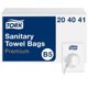Avfallspose Sanitetsbind Tork Premium B5 hvit