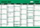 7.sans Kontorkalender enkel A3 med linjer